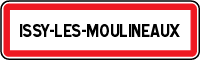 panneau Issy-les-Moulineaux