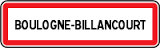 panneau ville Boulogne Billancourt
